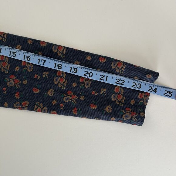 Toad Co Womens Cue Wrap Long Sleeve Dress M Organic Cotton Floral Belted Stretch - Picture 7 of 9